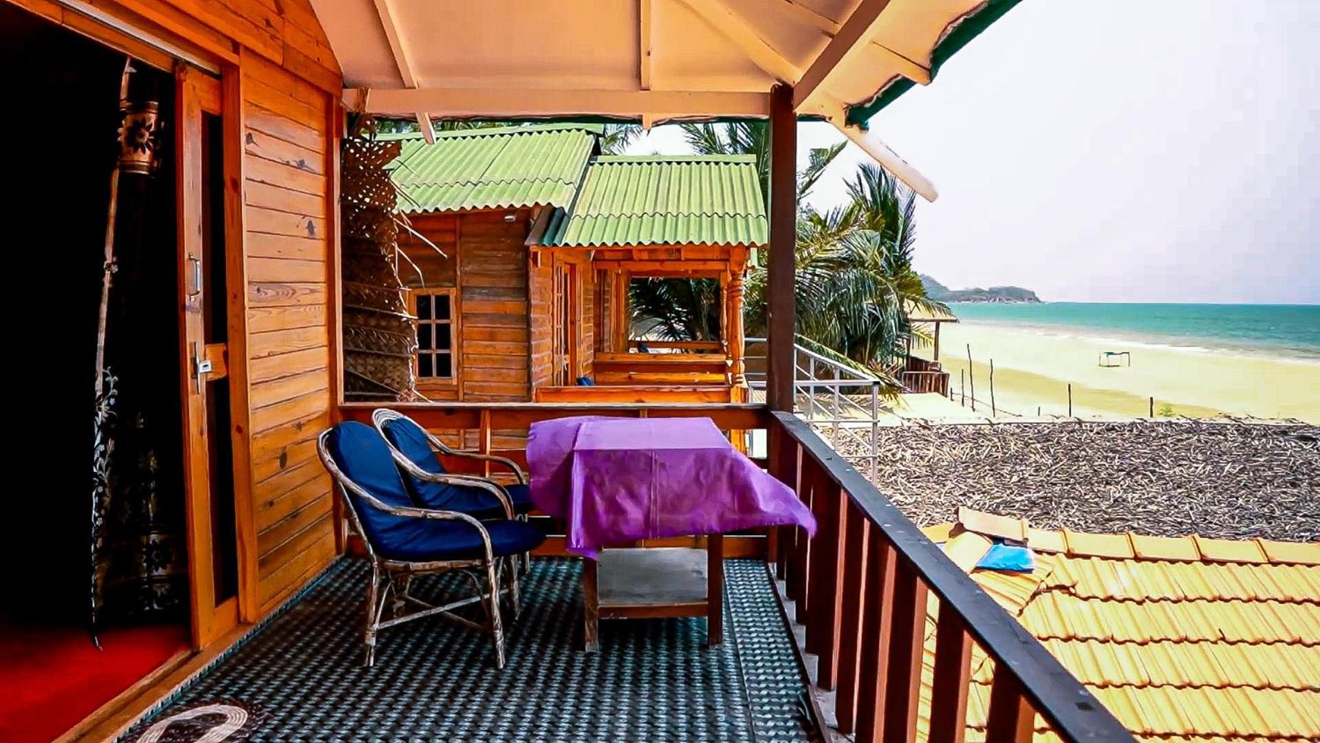 Om Sai Beach Huts Otel Agonda Dış mekan fotoğraf