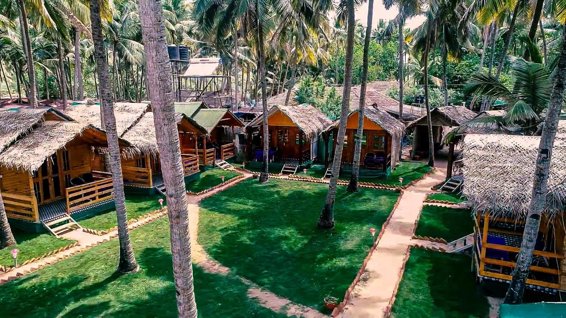 Om Sai Beach Huts Otel Agonda Dış mekan fotoğraf