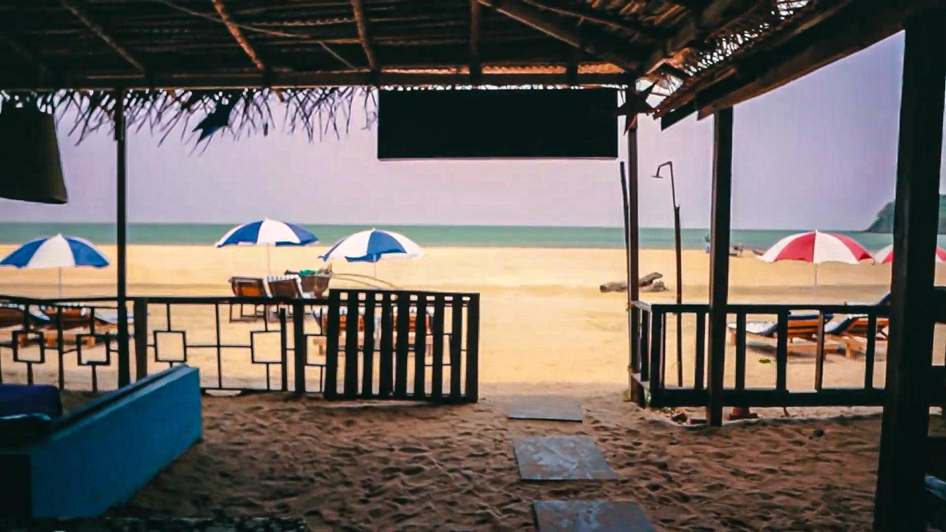 Om Sai Beach Huts Otel Agonda Dış mekan fotoğraf